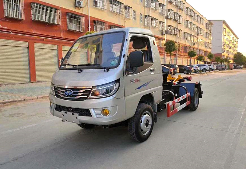 3方勾臂垃圾车（唐骏后双轮）