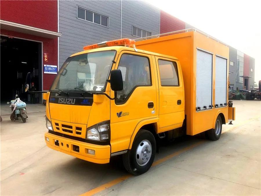 五十铃双排座工程抢险车