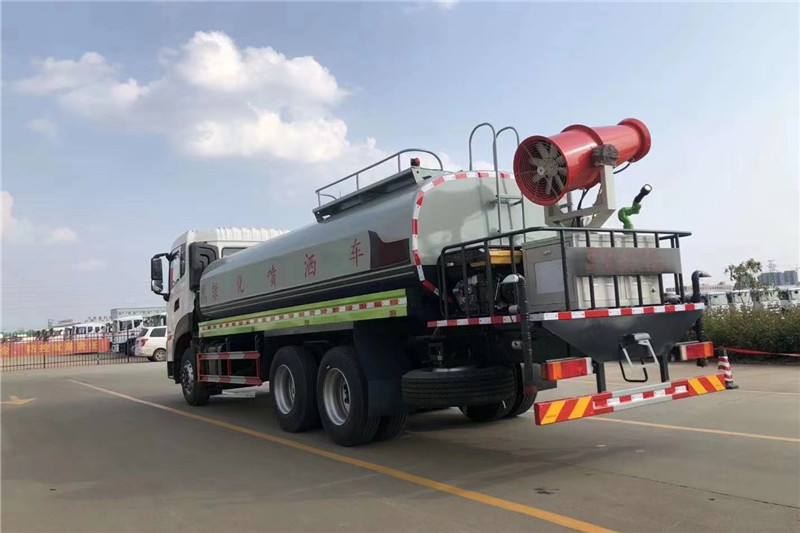 东风天龙后八轮20吨喷雾车,国六绿化喷洒车