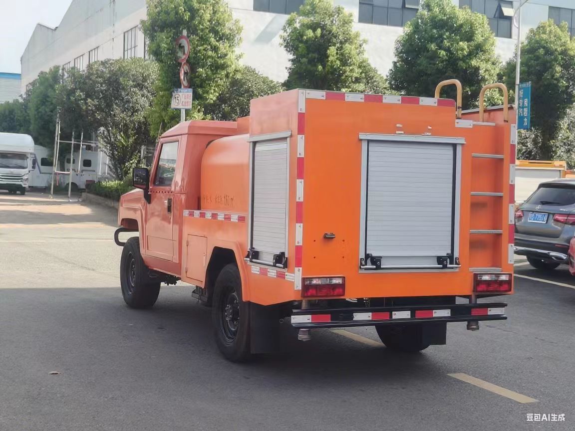 北汽勇士单排消防洒水车