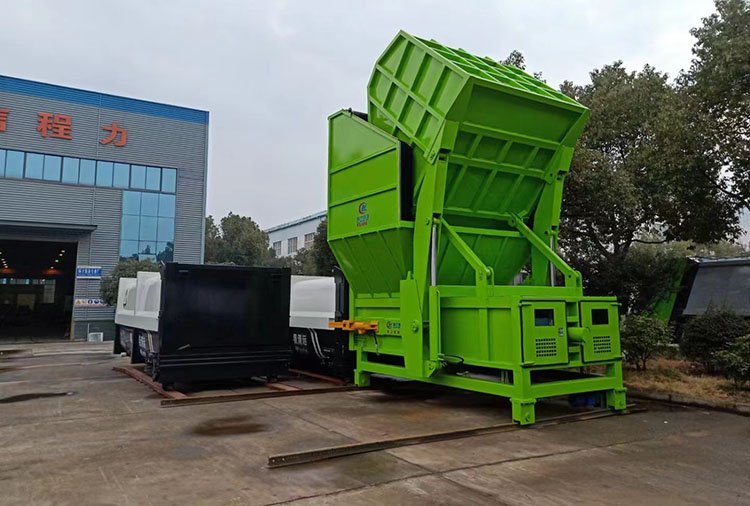 小型水平直压式垃圾站