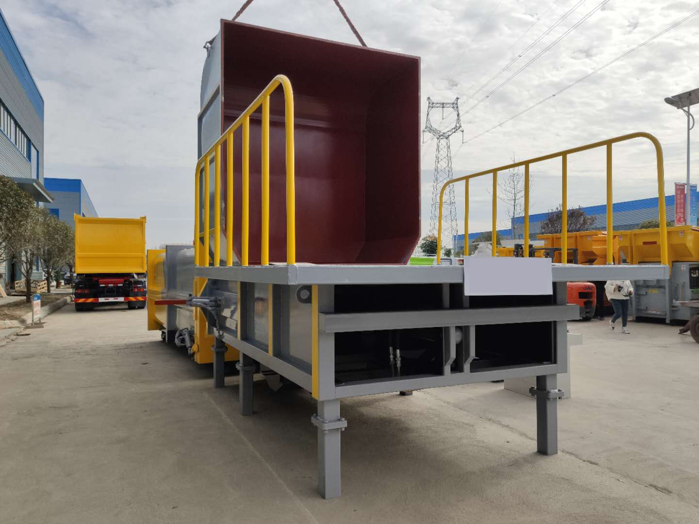 水平分体压缩站 水平分体压缩站